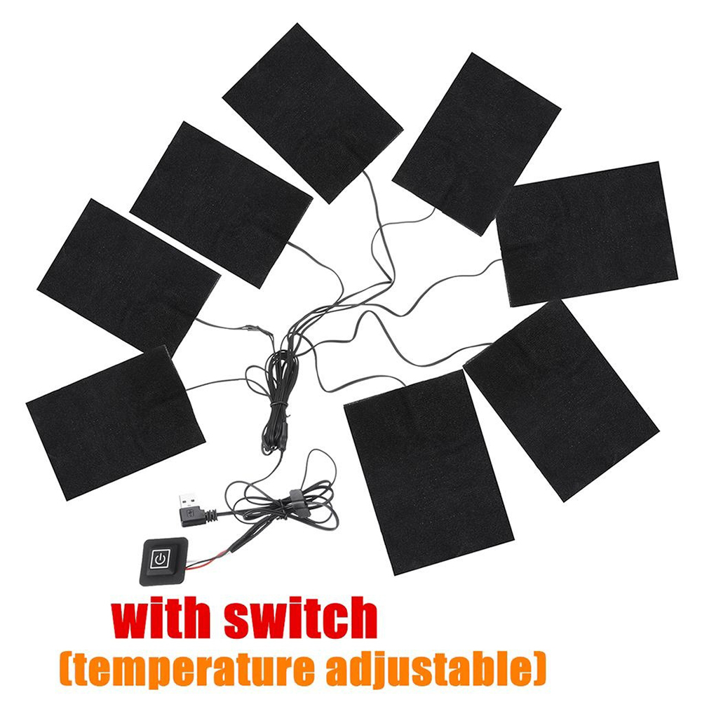 Winter Clothing Kit - 1 Set DIY USB Electric Heated