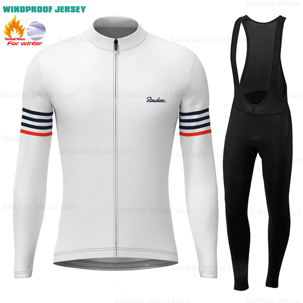 Winter Clothing Kit - Raudax Winter Windproof Fleece Jersey Ropa