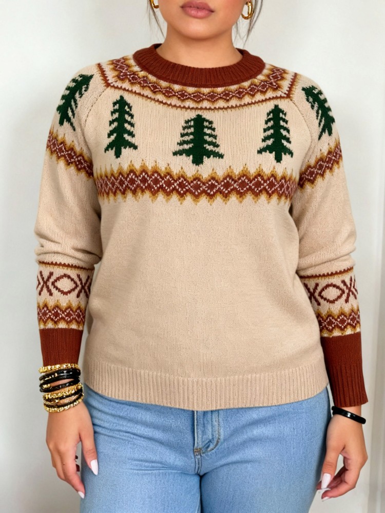 Winter Clothing Plus Size - Women's Plus Size L-3XL Casual Knitted