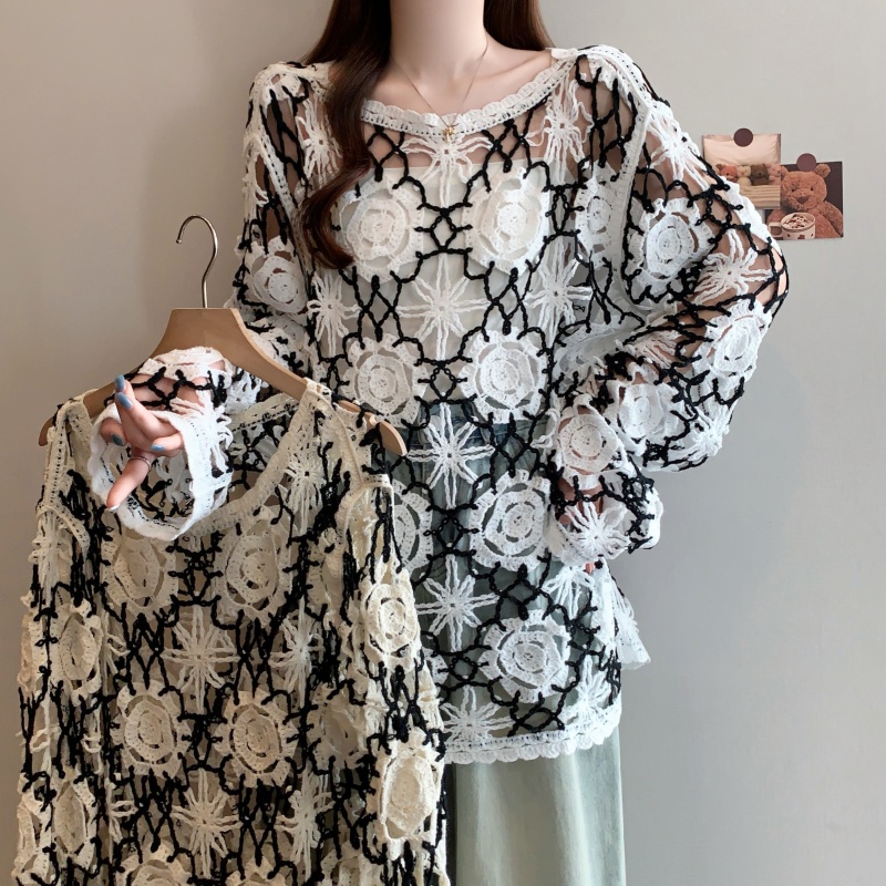 Winter Clothing Plus Size - Casual Long Sleeve Pullover Elegant cardigan