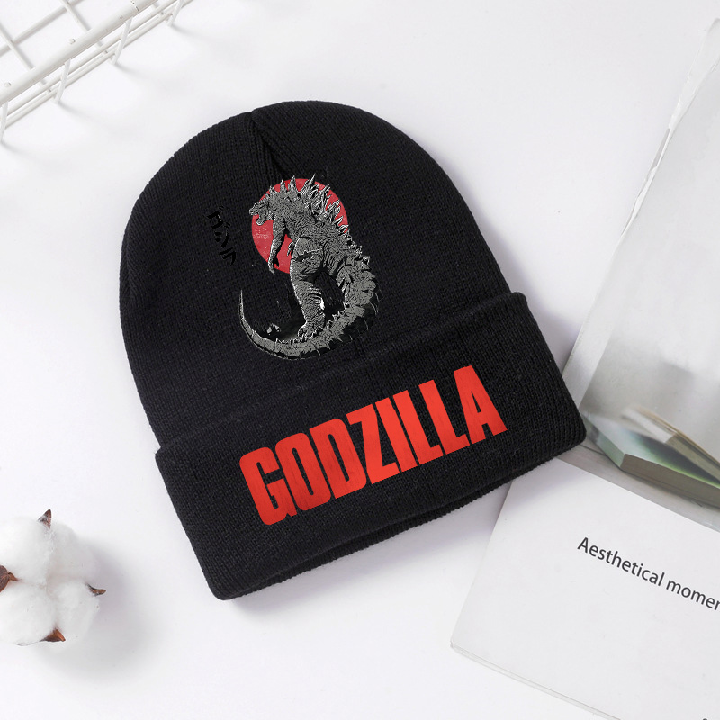 Winter Clothing For Boys - Godzilla Knitted Hat Winter Spring Cool