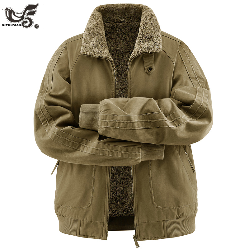 Winter Clothing Game - New Winter Fleece Jackets Men's 100%
