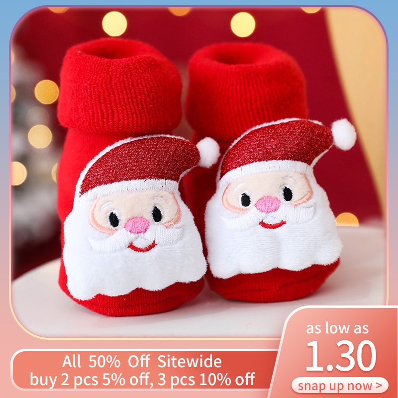 Cute Baby Christmas Socks Wint - Winter Clothing Activities For Toddlers recension och pris