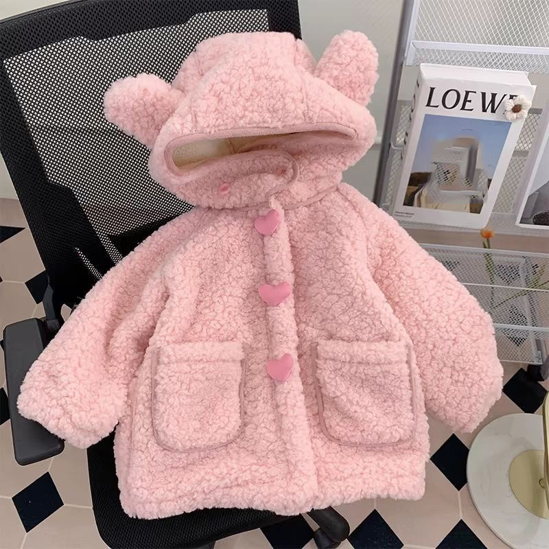 2026 Thickened Fleece Girls Co - Winter Clothing Activities For Toddlers recension och pris