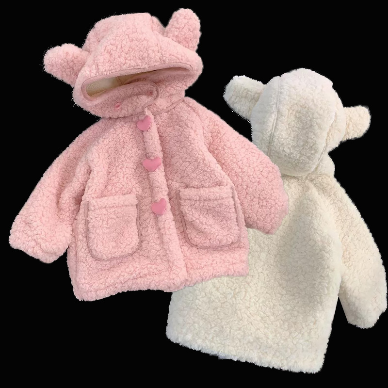 2026 Thickened Fleece Girls Co - Winter Clothing Activities For Toddlers recension och pris