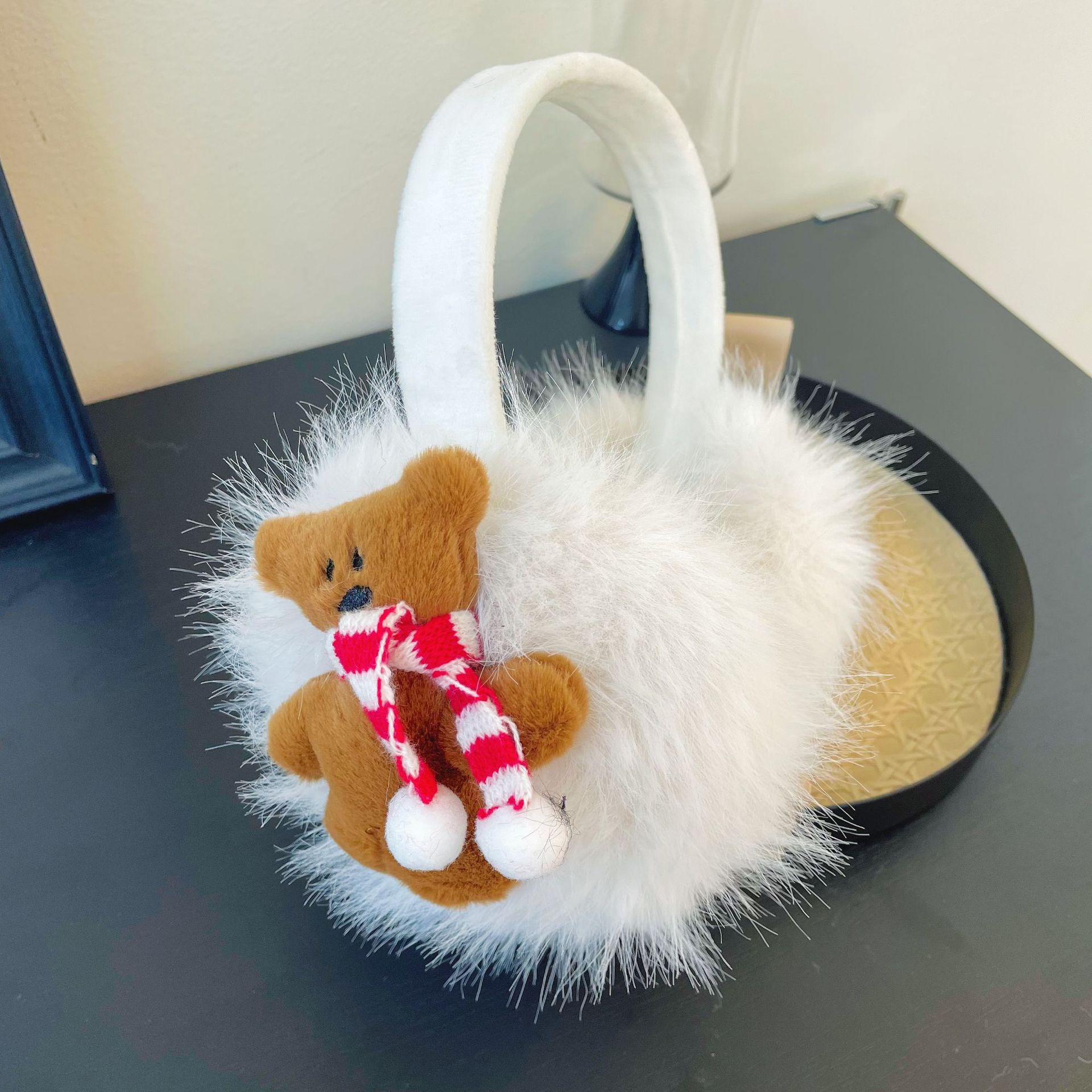 2025 New Bear Earmuffs Beautif - Winter Clothing Earmuffs recension och pris