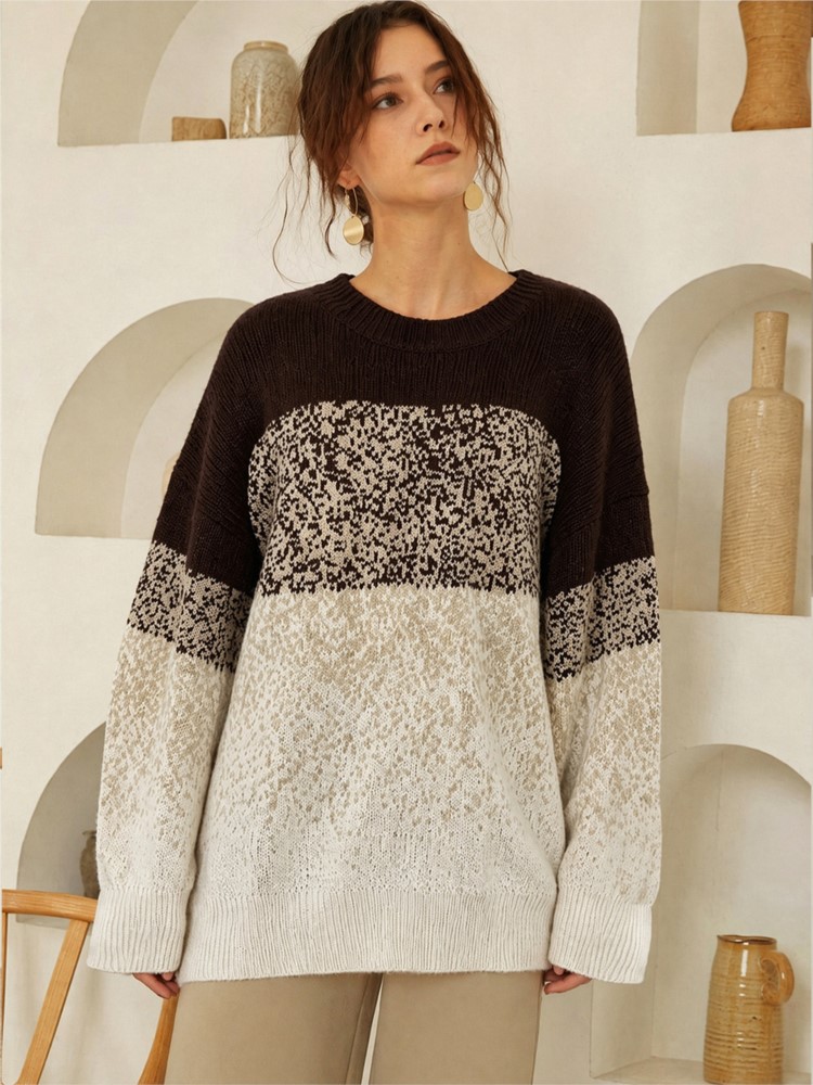 Women's Plus Size Casual Knitt - Winter Clothing Plus Size recension och pris