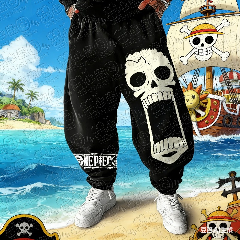 2026 One Piece Men's Pants Spo - Winter Clothing Anime recension och pris