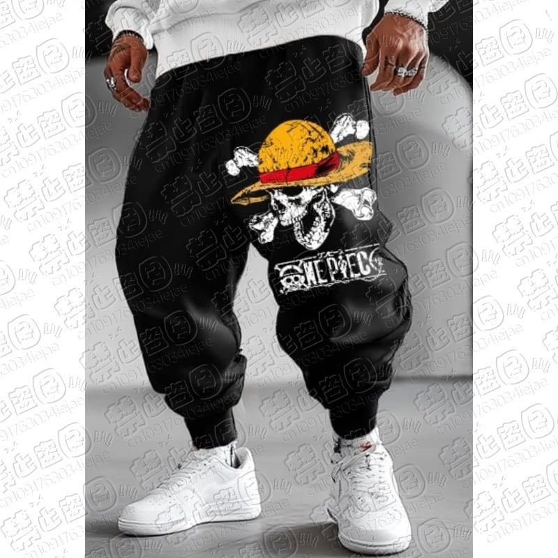 2026 One Piece Men's Pants Spo - Winter Clothing Anime recension och pris