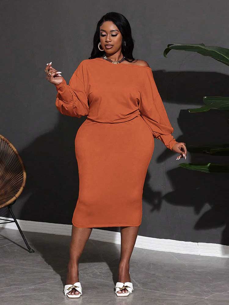 Autumn and Winter Dresses Plus - Winter Clothing Plus Size recension och pris
