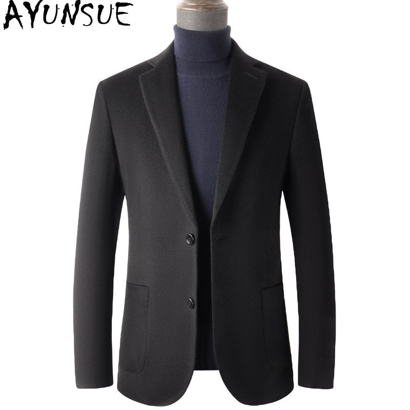 AYUNSUE 80% Wool Coats Men Clo - Quality Winter Clothing Jacket recension och pris