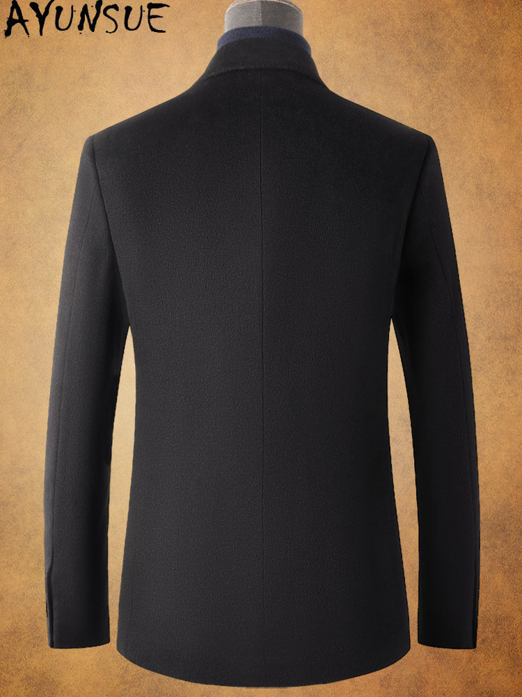 AYUNSUE 80% Wool Coats Men Clo - Quality Winter Clothing Jacket recension och pris