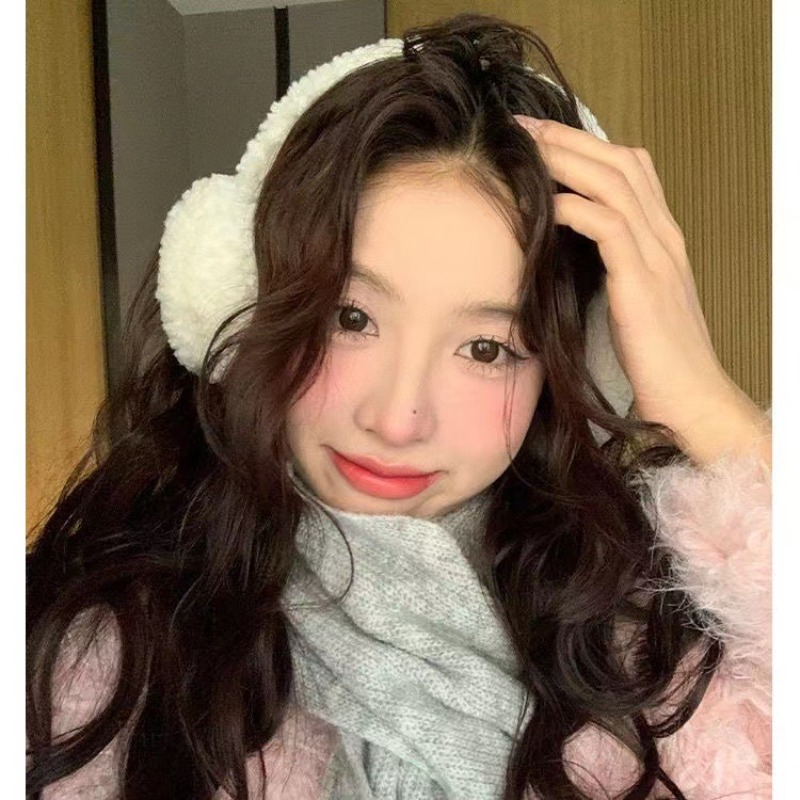 Minimalist Lambswool Plush Ear - Winter Clothing Earmuffs recension och pris