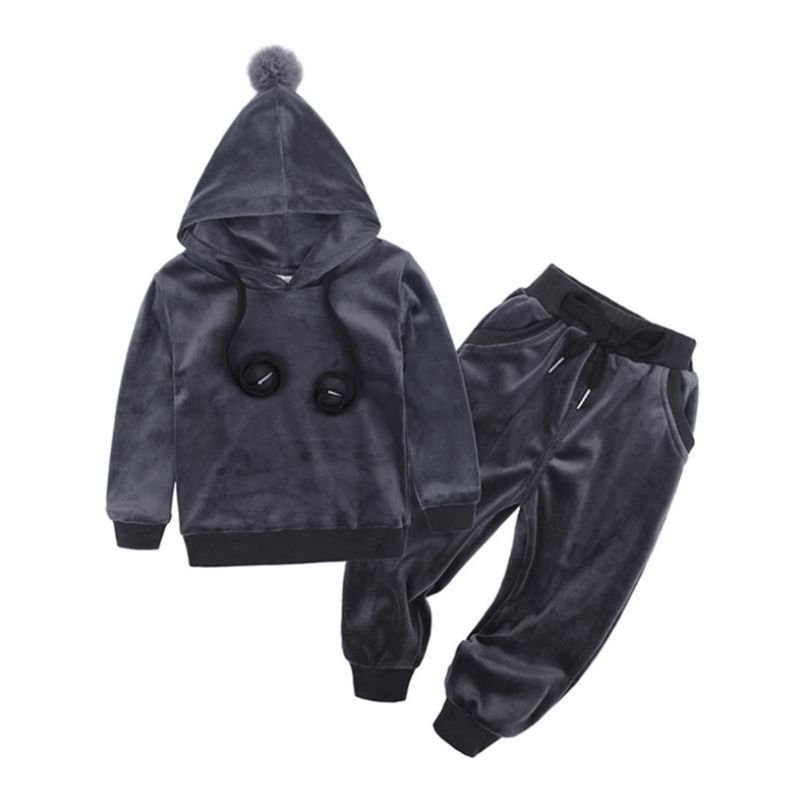 2023 New Baby Velvet Hooded Cl - Winter Clothing Activities For Toddlers recension och pris