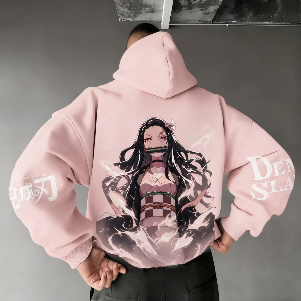 Demon Slayer Men's Hoodie Swea - Winter Clothing For Boys recension och pris