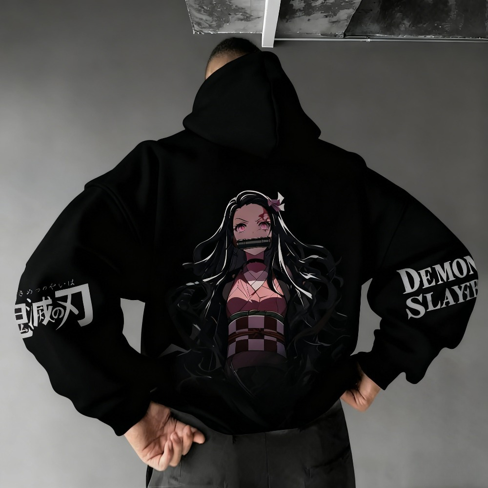 Demon Slayer Men's Hoodie Swea - Winter Clothing For Boys recension och pris
