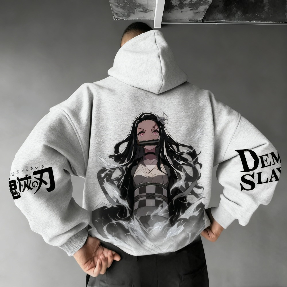 Demon Slayer Men's Hoodie Swea - Winter Clothing For Boys recension och pris