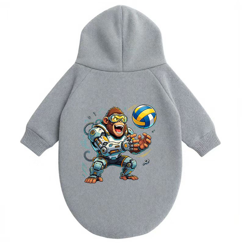Fun Tech Monkey Game Dog Hoodi - Winter Clothing Game recension och pris