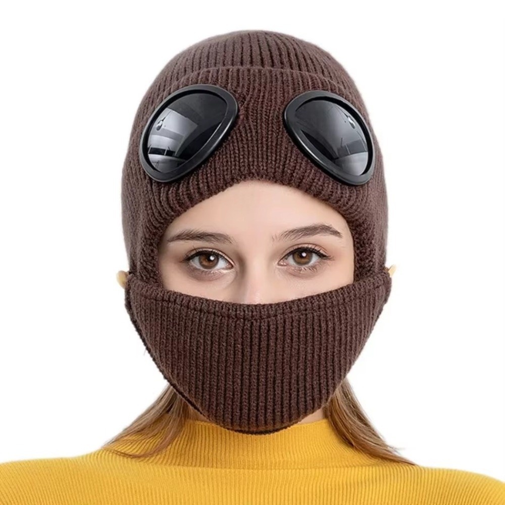Fleece-lined Warm Woolen Hat w - Winter Clothing Earmuffs recension och pris
