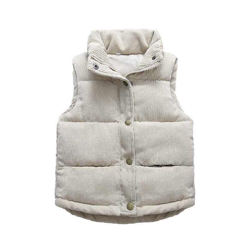 Kids Boys Girls Corduroy Vests - Winter Clothing For Boys recension och pris