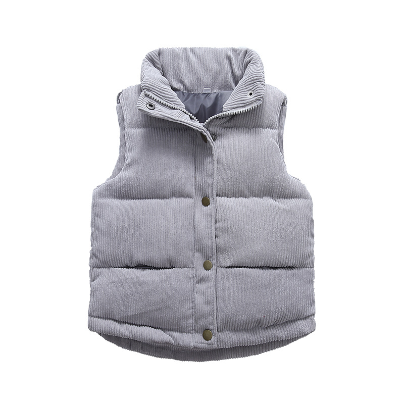 Kids Boys Girls Corduroy Vests - Winter Clothing For Boys recension och pris