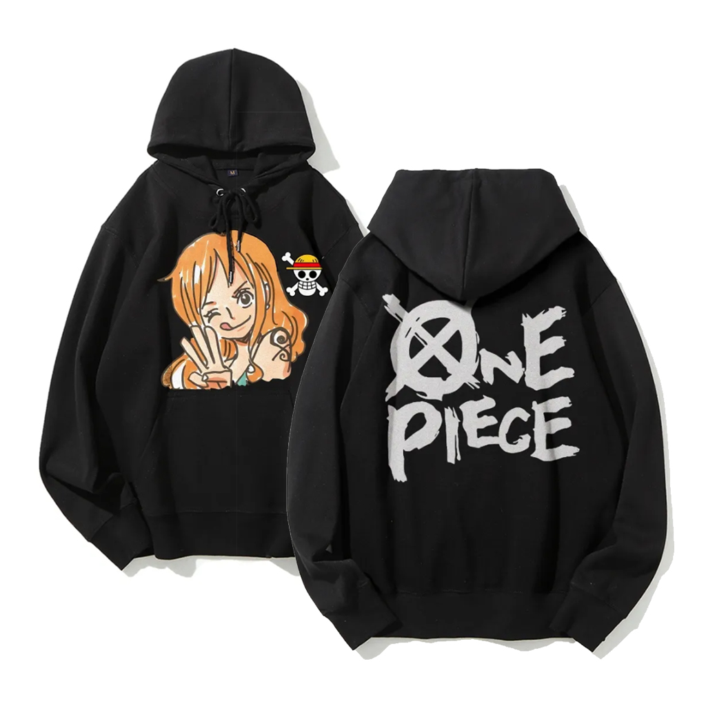 One Piece Nami Anime Hoodie Me - Winter Clothing Anime recension och pris