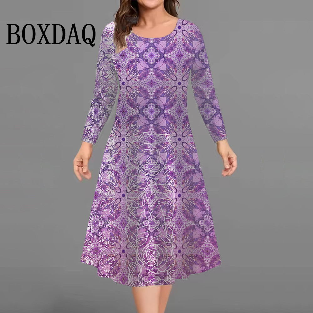 New Fashion Elegant Women Dres - Winter Clothing Plus Size recension och pris