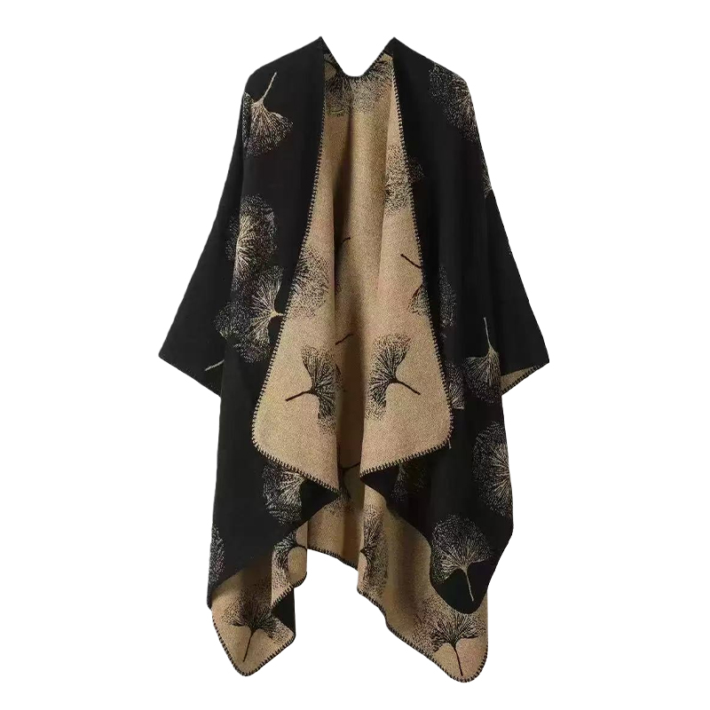 Printed Knitted Shawl for Wome - Winter Clothing Gift Ideas recension och pris