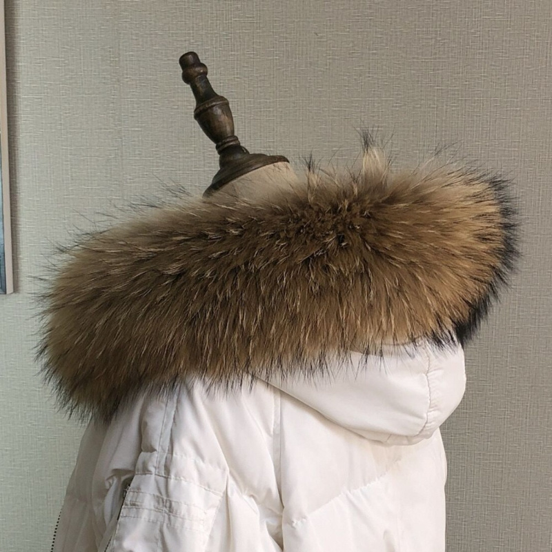Real Fur Collar for Coat Parka - Winter Clothing For Sale recension och pris