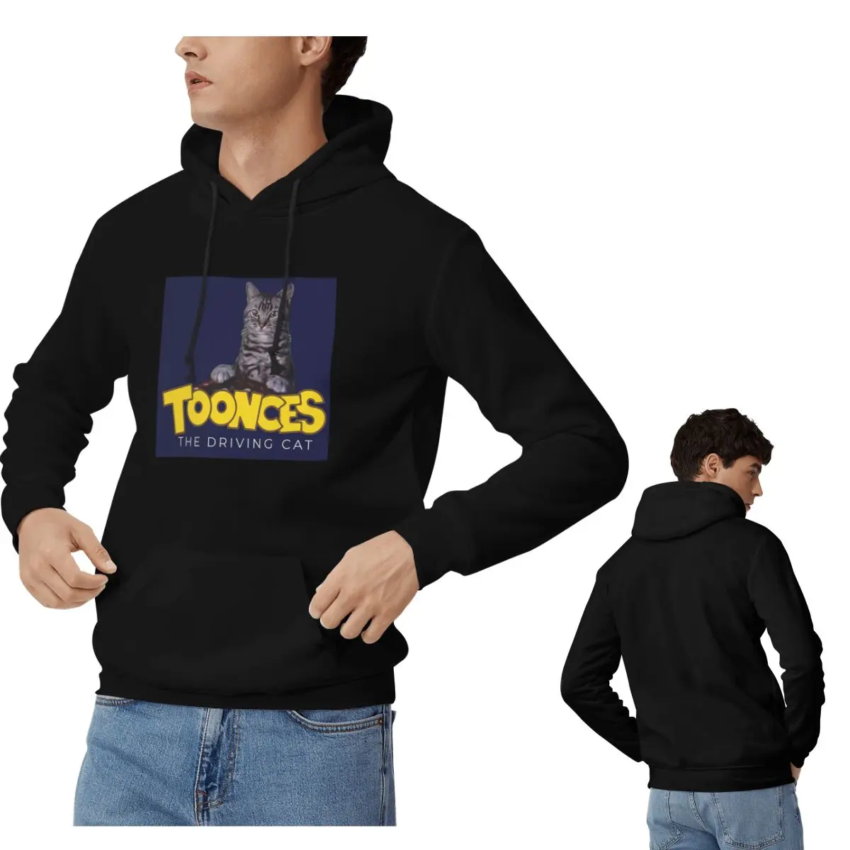 Toonces The Driving Cat Hoodie - Winter Clothing Drive recension och pris