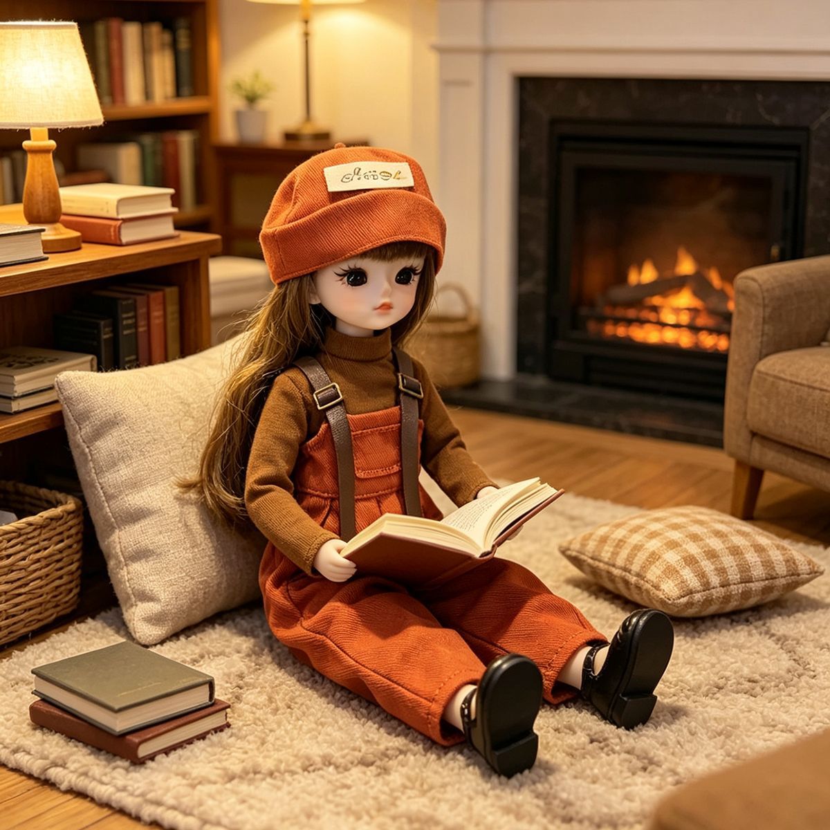 Winter Fluffy Bjd Doll Outfit  - Winter Clothing Earmuffs recension och pris