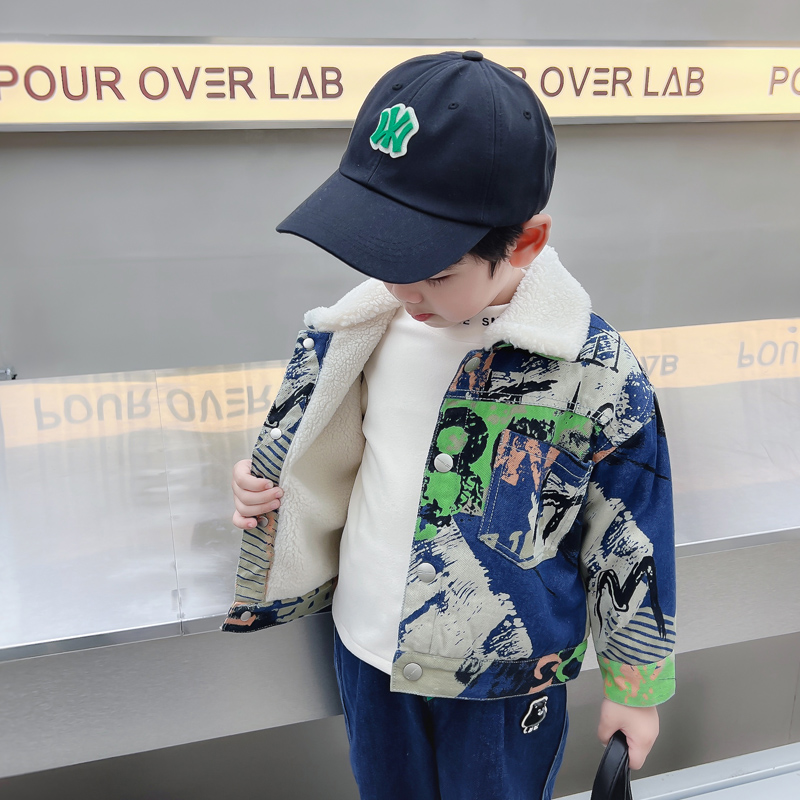 Kids Baby Warm Denim Jacket Pa - Winter Clothing Activities For Toddlers recension och pris