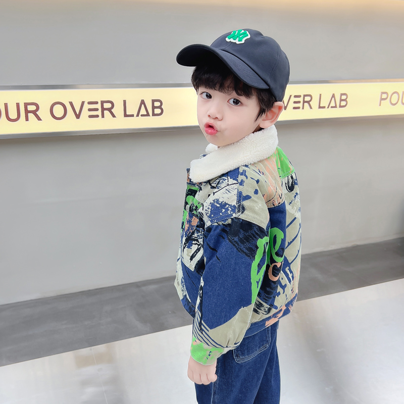 Kids Baby Warm Denim Jacket Pa - Winter Clothing Activities For Toddlers recension och pris