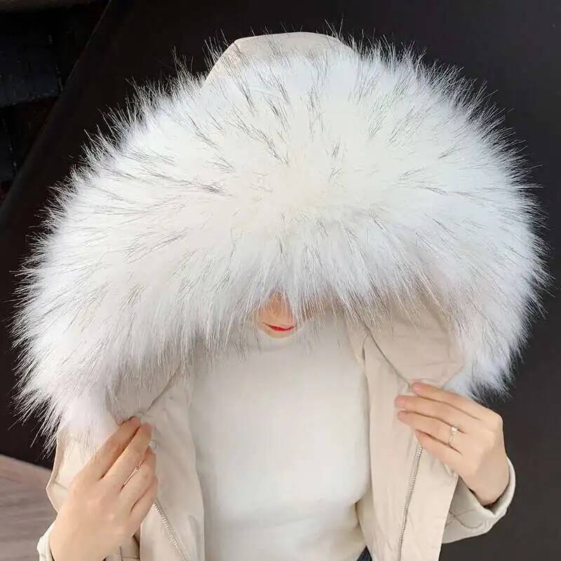 Detachable Faux Fur Collar Ext - Winter Clothing For Sale recension och pris