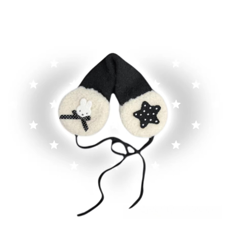 Miffy Kawaii Anime Cartoon Rab - Winter Clothing Earmuffs recension och pris