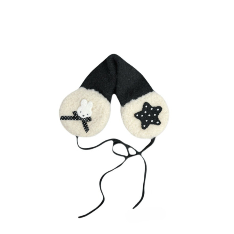 Miffy Kawaii Anime Cartoon Rab - Winter Clothing Earmuffs recension och pris