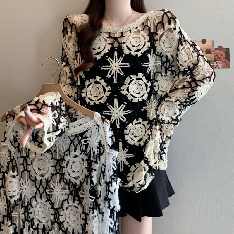 Casual Long Sleeve Pullover El - Winter Clothing Plus Size recension och pris