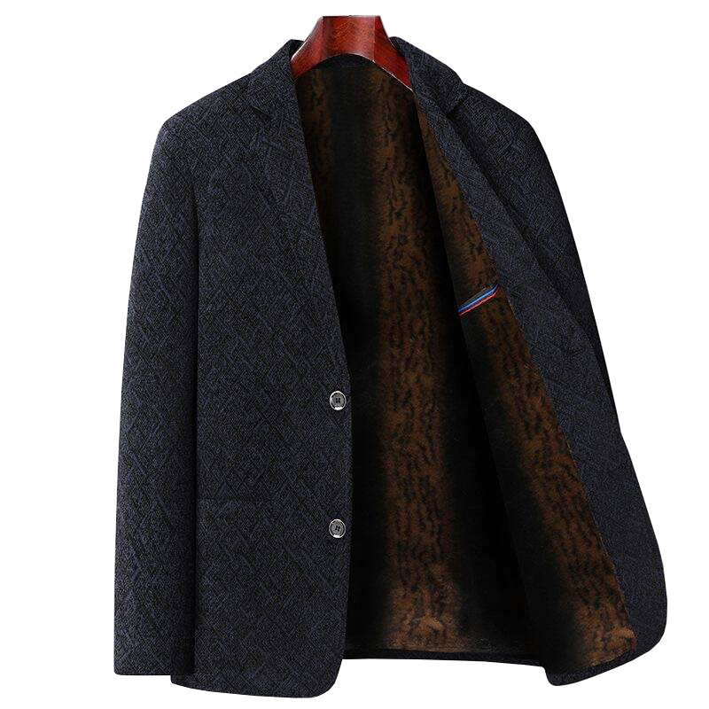New Autumn Winter Men Fleece W - Quality Winter Clothing Jacket recension och pris