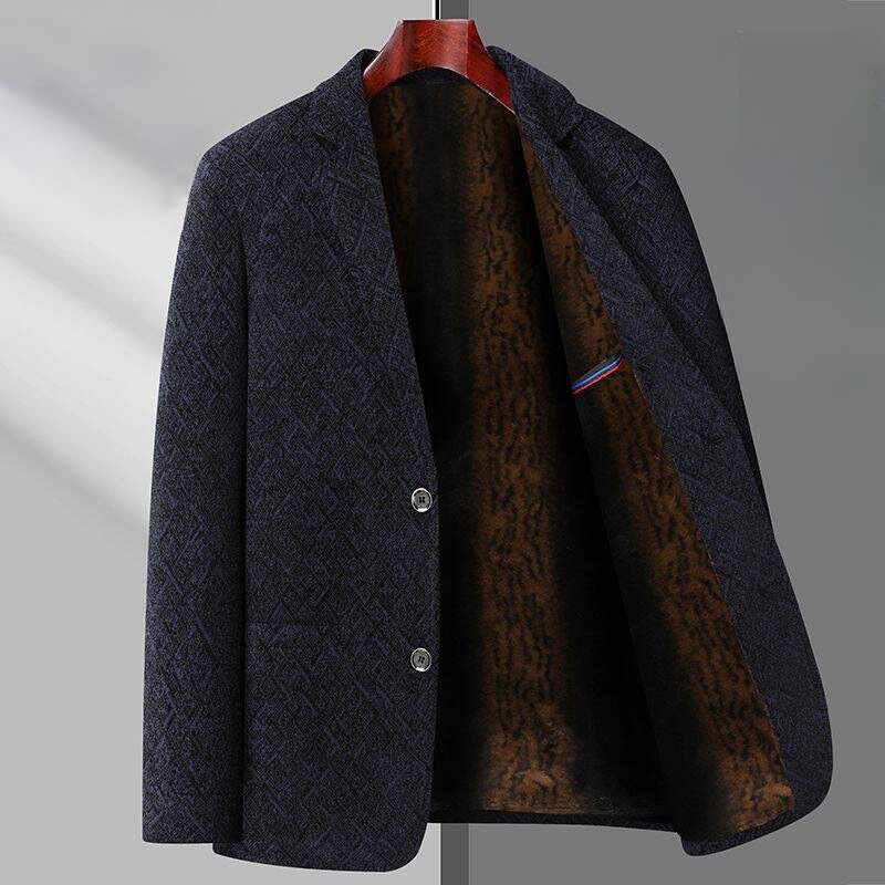 New Autumn Winter Men Fleece W - Quality Winter Clothing Jacket recension och pris