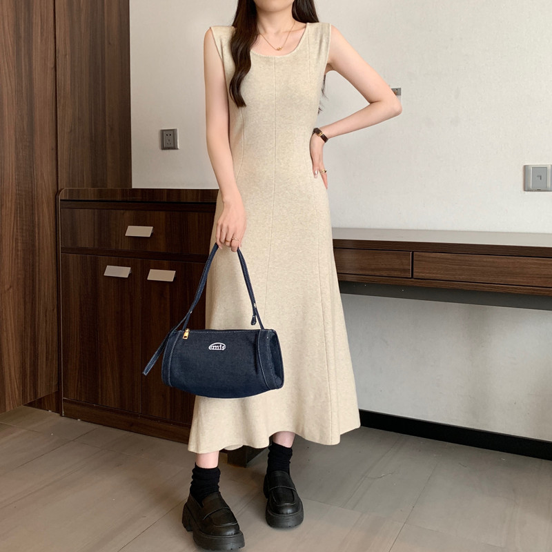 Elegant solid  sleeveless Knit - Winter Clothing Plus Size recension och pris