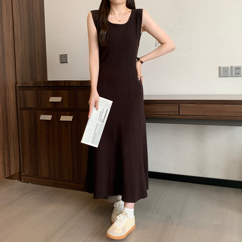 Elegant solid  sleeveless Knit - Winter Clothing Plus Size recension och pris