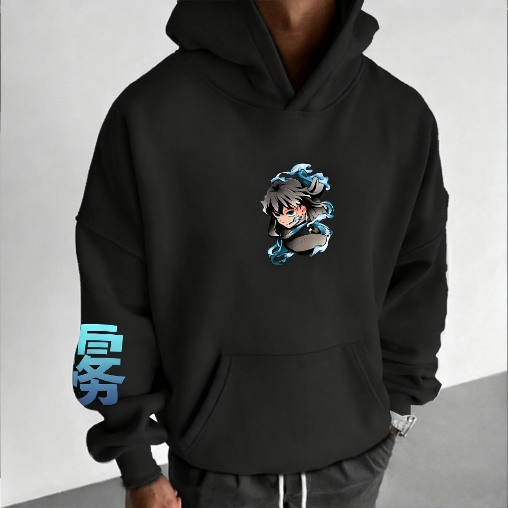 Demon Slayer Men's Hoodie Swea - Winter Clothing Anime recension och pris
