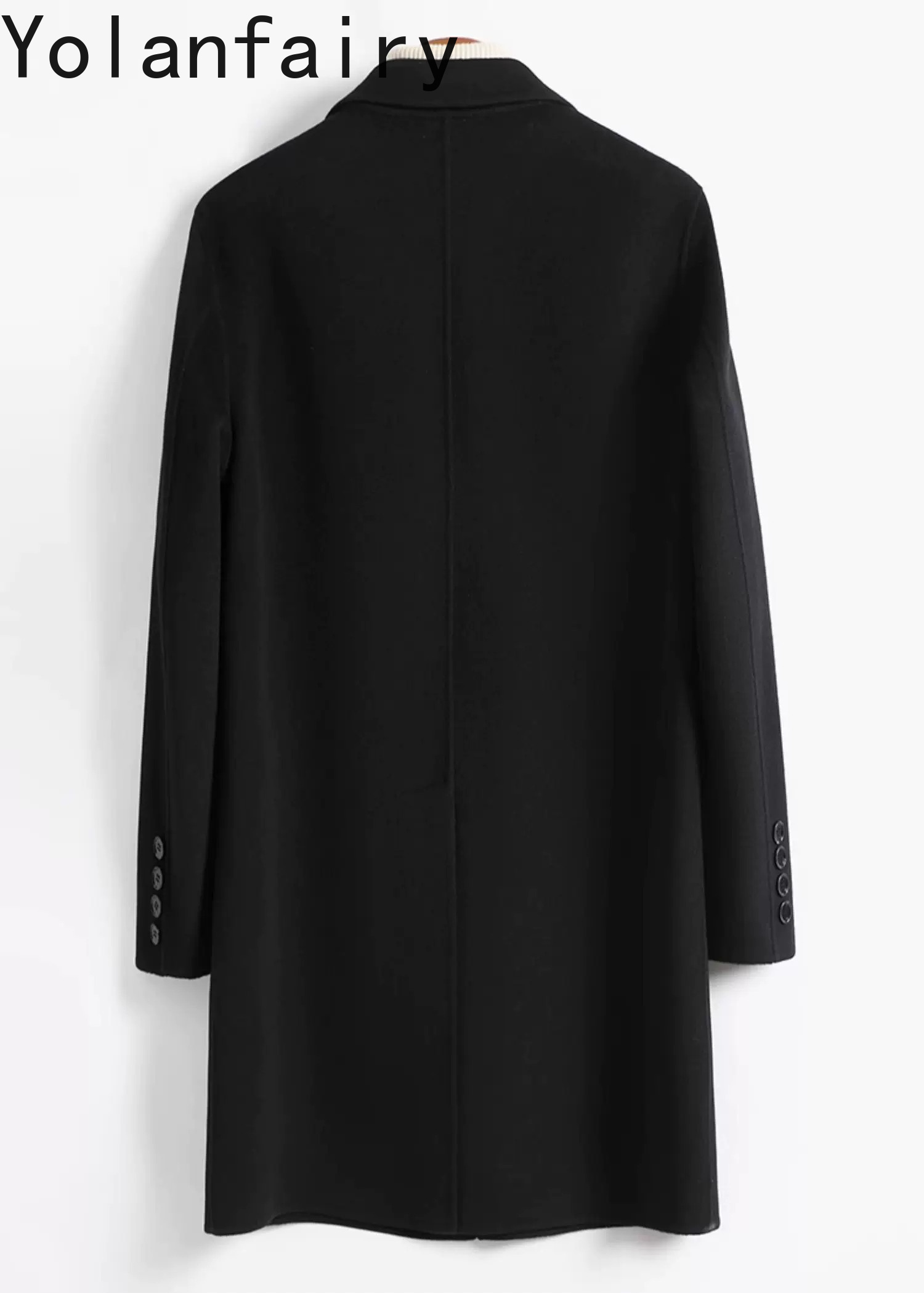 YOLANFAIRY 95% Wool Coats for  - Quality Winter Clothing Jacket recension och pris