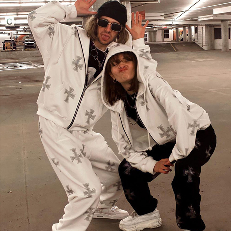 American Hip-hop Retro Pantsui - Winter Clothing For Sale recension och pris